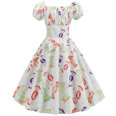 Vintage 60-Luvun Karkkimekko