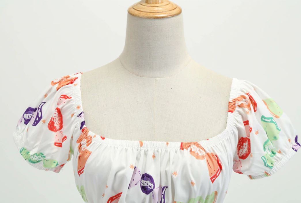 Vintage 60-Luvun Karkkimekko