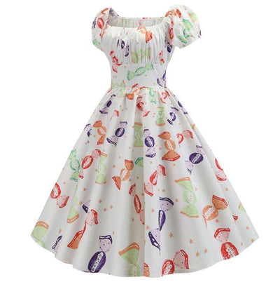 Vintage 60-Luvun Karkkimekko
