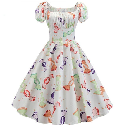 Vintage 60-Luvun Karkkimekko