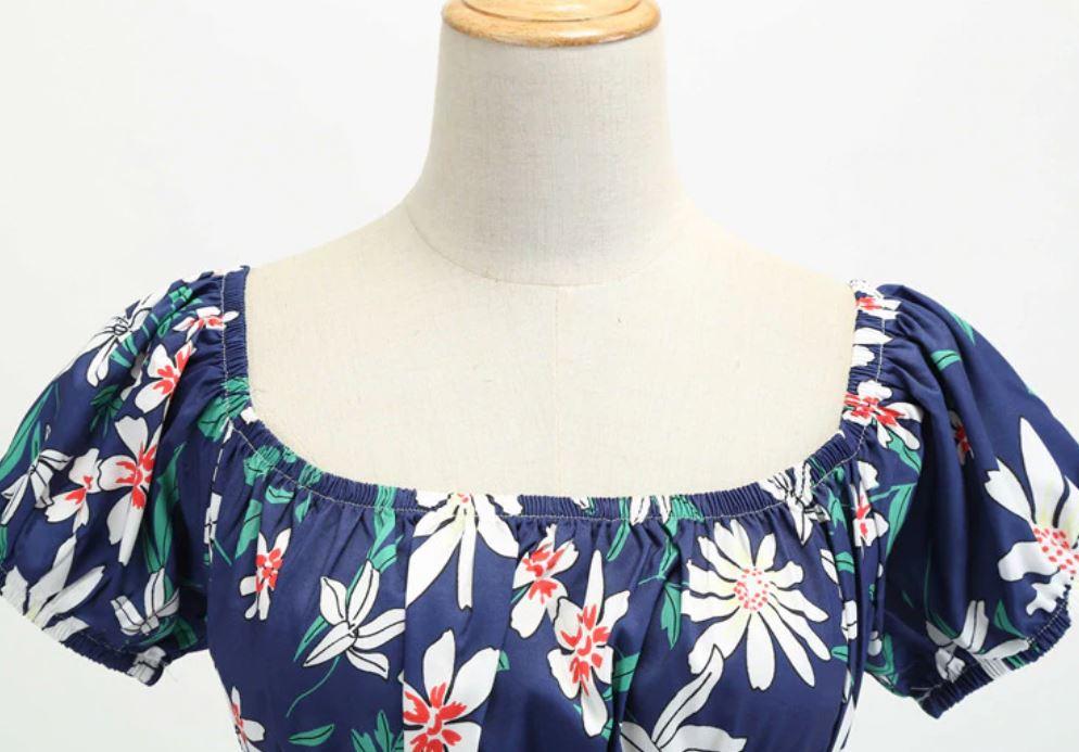 Vintage 60-Luvun Maalaismekko