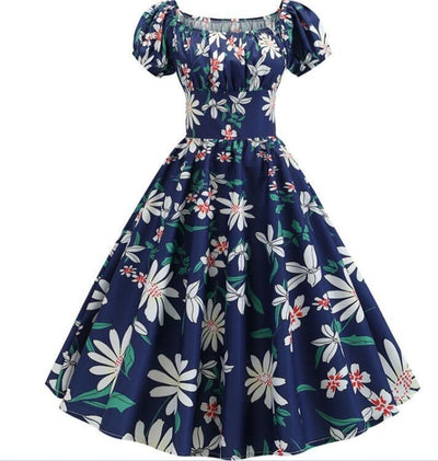 Vintage 60-Luvun Maalaismekko