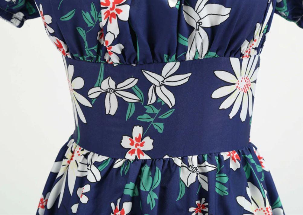 Vintage 60-Luvun Maalaismekko