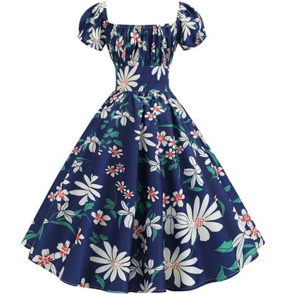 Vintage 60-Luvun Maalaismekko