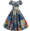 Vintage 60-Luvun Patchwork Mekko