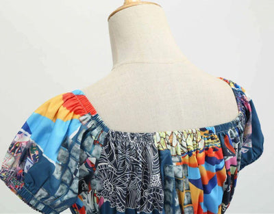 Vintage 60-Luvun Patchwork Mekko