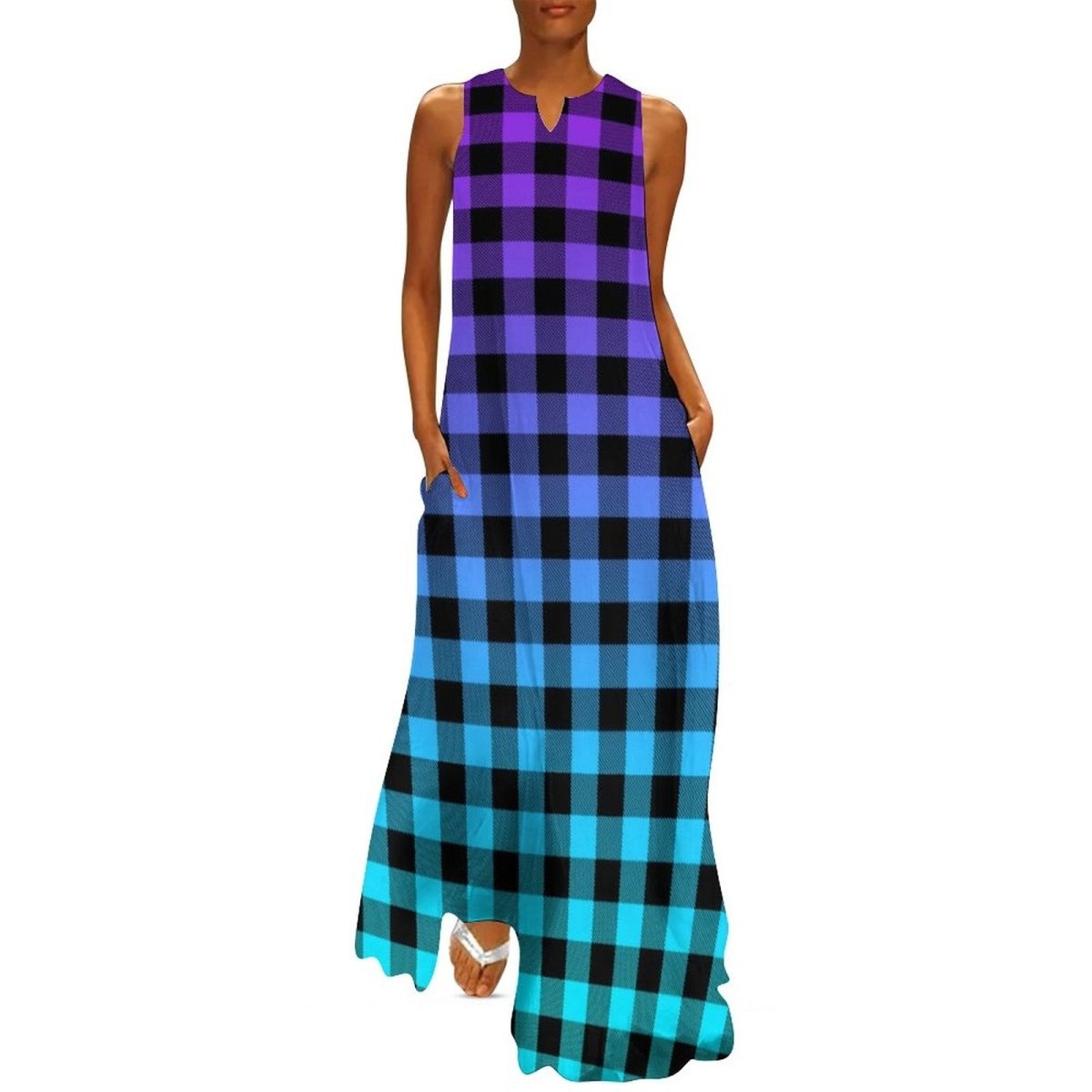 Tyylikäs 70-Luvun Vintage Mekko