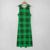 Vintage 70-Luvun Vihreä Mekko
