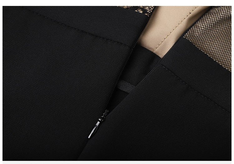 Vintage 40-Luvun Suunnittelijamekko, Musta