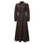 Vintage 40-Luvun Flowy Musta Mekko