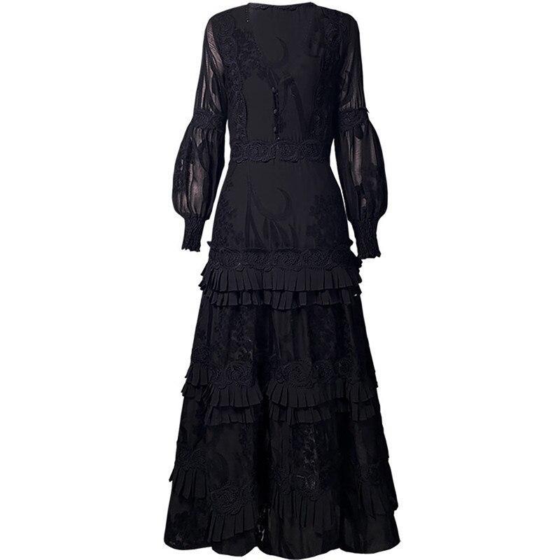 Vintage 40-Luvun Musta Lyhtymekko