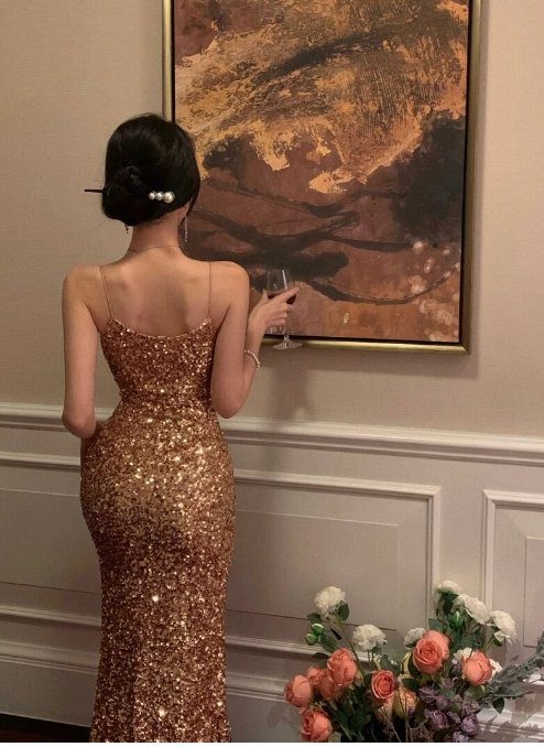 Vintage 40-Luvun Bodycon-Mekko, Khaki