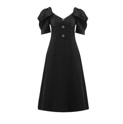 Vintage 40-Luvun Musta Mekko
