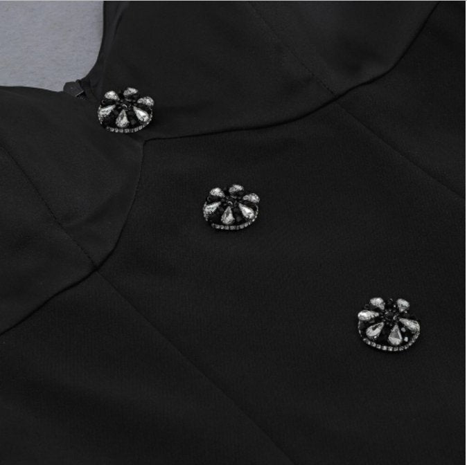 Vintage 40-Luvun Musta Mekko