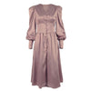 Vintage 40-Luvun Ruskea Satiinimekko