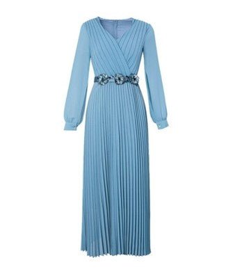 Vintage 40-Luvun Mekko, Tavallinen Sininen