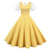 Vintage 50-Luvun Keltainen Mekko