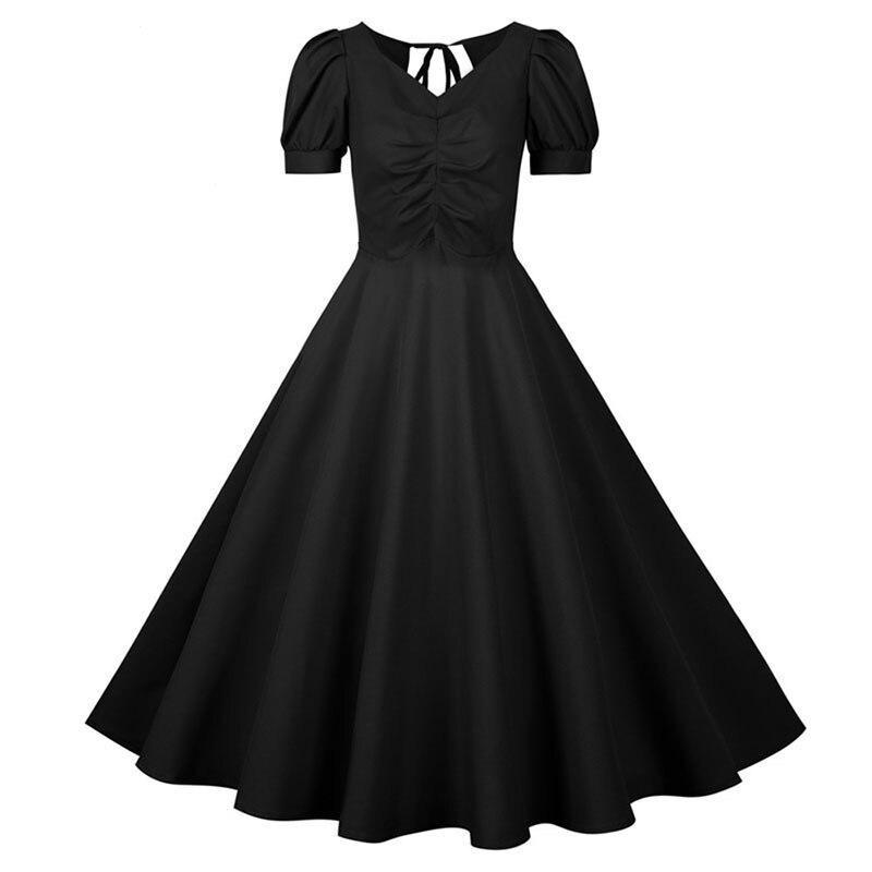 Vintage 50-Luvun Musta Mekko
