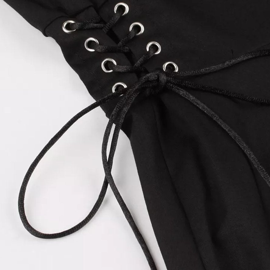 Vintage Beige Hämähäkkimekko