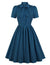 Preppy Vintage Mekko Sininen