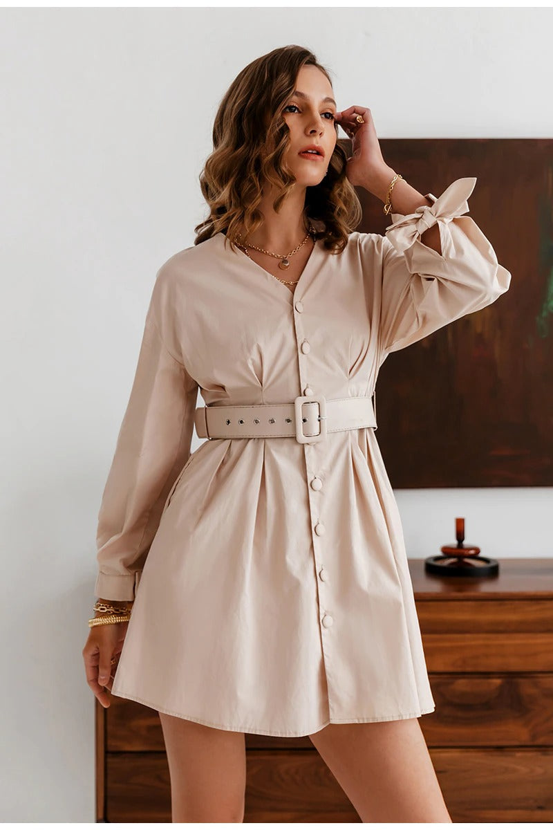Beige Vintage Mekko