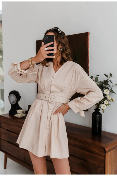 Beige Vintage Mekko