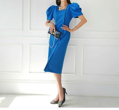 Royal Blue Vintage Mekko