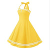 Vintage Boogie Woogie Keltainen Mekko