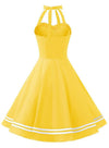 Vintage Boogie Woogie Keltainen Mekko
