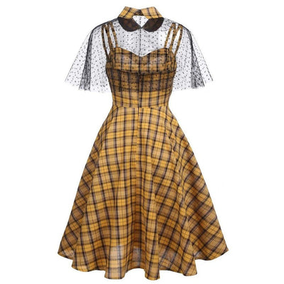 Vintage Ruutumekko Huntulla