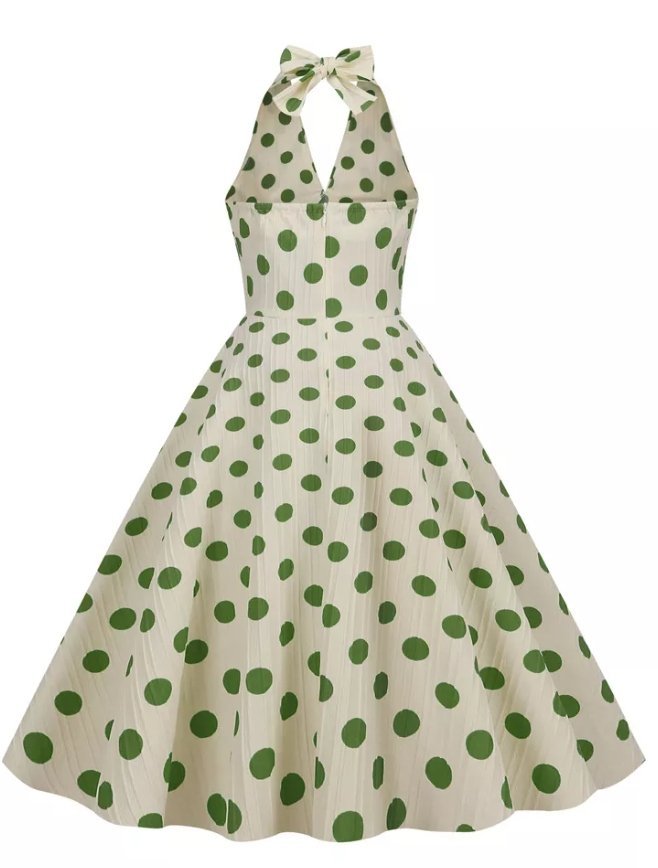 Vintage Chic Retro Pilkkumekko