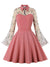 Pinkki Peter Pan -Kaulus Vintage-Mekko