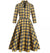Vintage Leveäkaula-Mekko