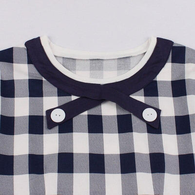 Vintage Check -Puuvillamekko