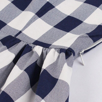 Vintage Check -Puuvillamekko