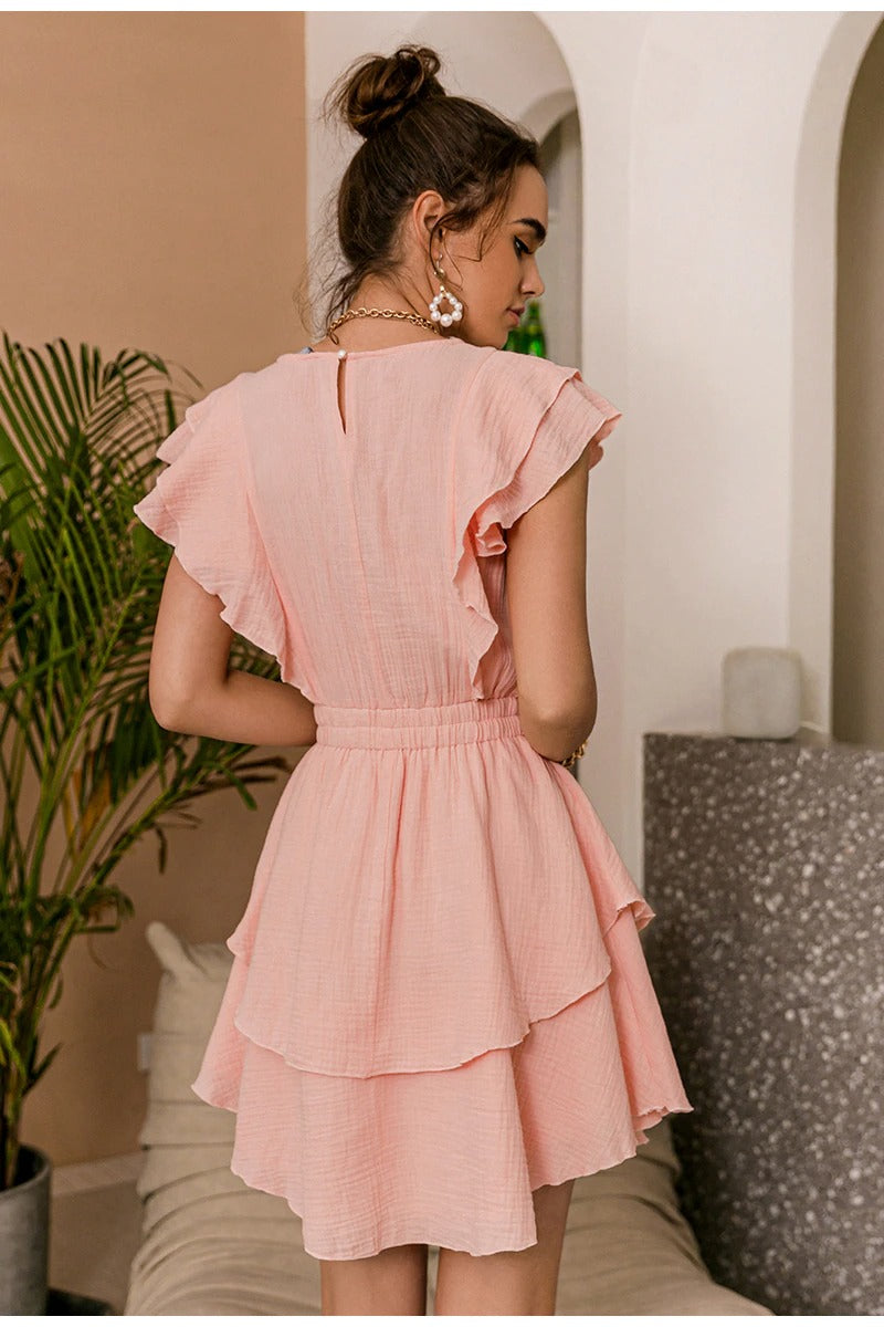 Vintage Puuvillainen Mekko