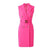 Vintage 40-Luvun Lyijykynämekko Fuschia