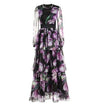Laadukas Vintage Mekko, Violetti