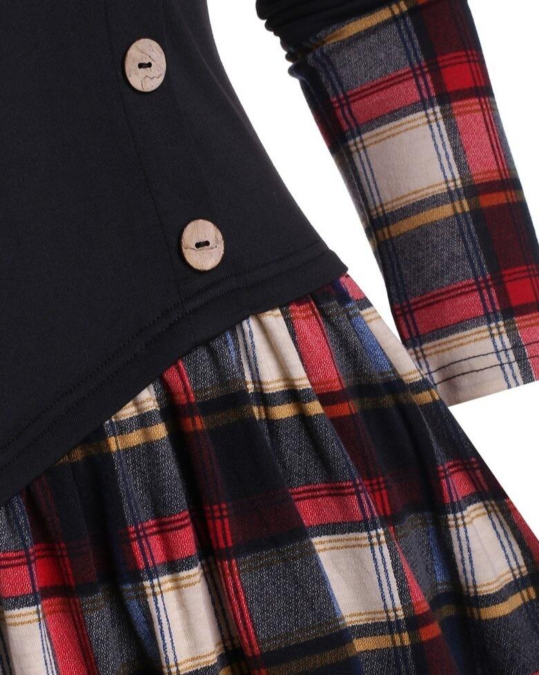 Vintage Musta Scotland-Mekko