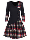 Vintage Musta Scotland-Mekko