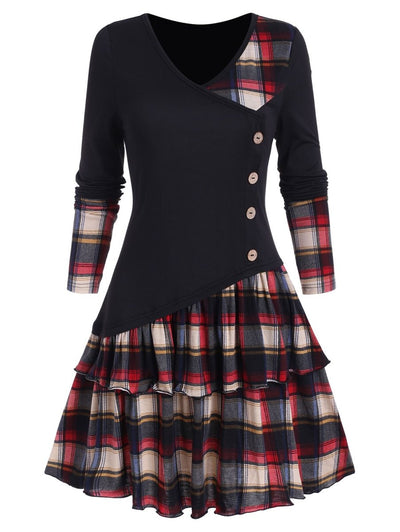Vintage Musta Scotland-Mekko