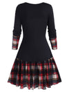 Vintage Musta Scotland-Mekko