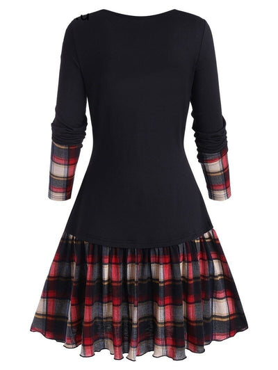 Vintage Musta Scotland-Mekko