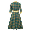 Vintage Vihreä Eleganssimekko