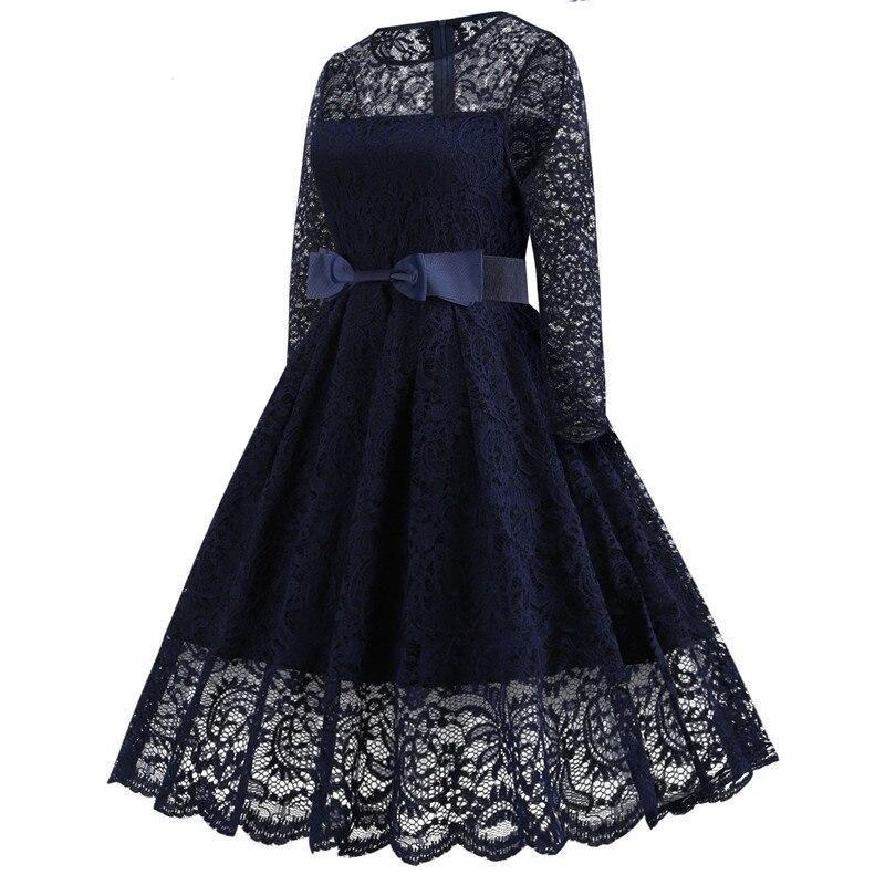 Vintage Gala Navy Mekko
