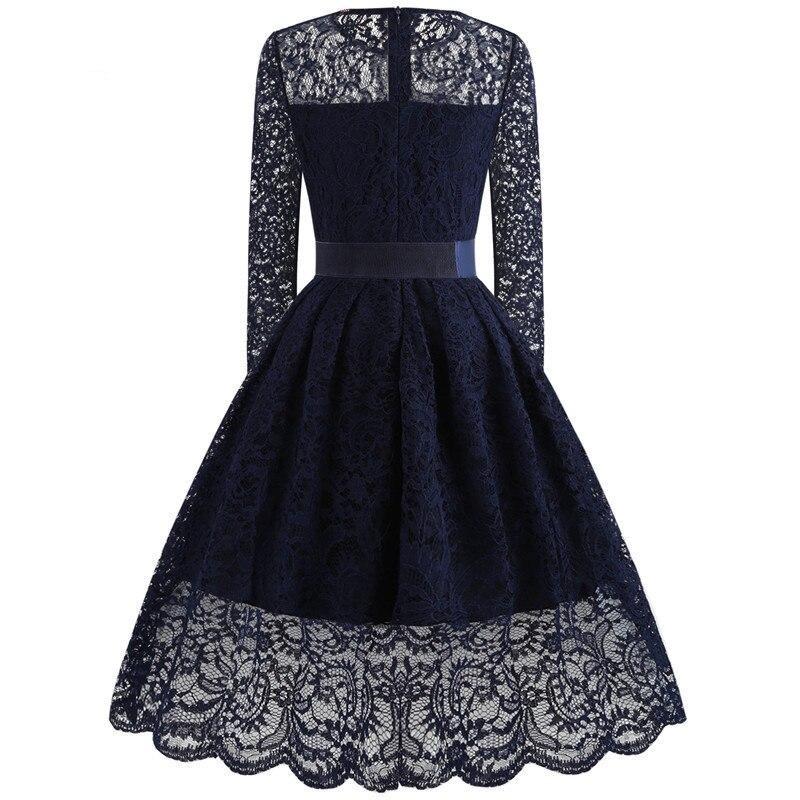 Vintage Gala Navy Mekko