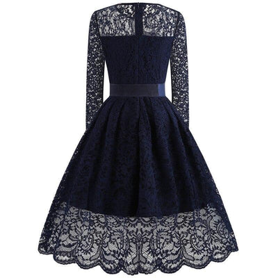 Vintage Gala Navy Mekko