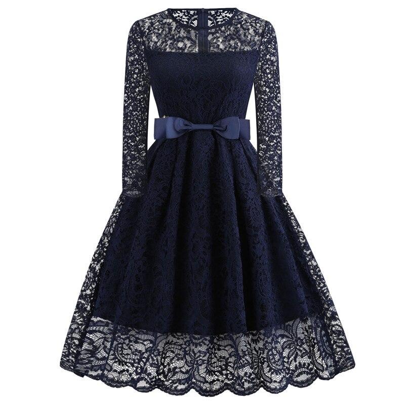 Vintage Gala Navy Mekko