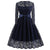 Vintage Gala Navy Mekko