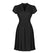 Vintage Plus Size 50s Mekko Musta